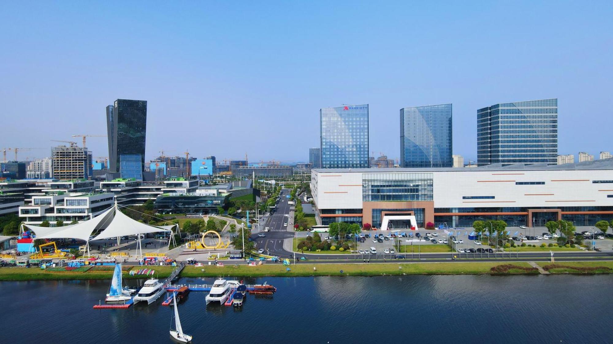 Fuzhou Marriott Hotel Riverside Eksteriør bilde